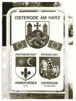 Osterode (Ostpr.), Kreis Osterode Osterode (Ostpr.), Wappen der Stadt und der Partnerstädte 