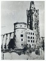 Königsberg (Pr.), Stadtkreis Königsberg Königsberg (Pr.), Schloß nach der Zerstörung XIII Königsberg, Zweiter Weltkrieg und das Ende