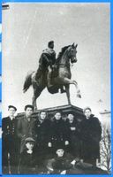Königsberg (Pr.), Stadtkreis Königsberg Paradeplatz Königsberg (Pr.), Friedrich Wilhelm III Denkmal X Königsberg, Zweiter Weltkrieg und das Ende