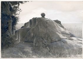 Neidenburg, Stadt, Kreis Neidenburg Neidenburg, Der Tatarenstein bei Neidenburg V 