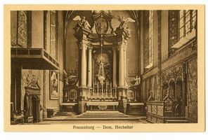 Frauenburg, Kreis Braunsberg Frauenburg, Dom, Hochaltar Frauenburg, Dom