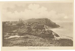 Klein Kuhren, Kreis Samland Klein Kuhren, Dorf mit Wachtbudenberg XVIII 