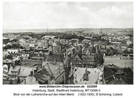 Insterburg, Stadt, Stadtkreis Insterburg Alter Markt