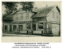 Heinrichswalde Kr. Elchniederung, Kreis Elchniederung Friedrichstraße, Heinrichswalde