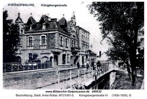 Bischofsburg, Stadt, Kreis Rößel  