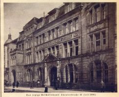 Königsberg (Pr.), Stadtkreis Königsberg Theaterstraße 12 Königsberg, Theaterstr. 12, Haus der Königsberger Allgemeinen Zeitung II Königsberg, Zentrale Innenstadt nördlich des Schlosses