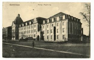 Gumbinnen, Stadt, Kreis Gumbinnen Königsplatz Gumbinnen, Königliche Regierung IV Гумбиннен, королевское правительство, IV