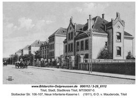 Tilsit, Stadt, Stadtkreis Tilsit Stolbecker Straße