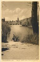 Königsberg (Pr.), Stadtkreis Königsberg Königsberg (Pr.), Blick über den Schloßteich IV Königsberg, Schloßteichbrücke