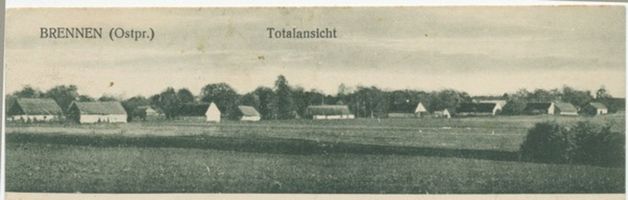 Brennen, Kreis Johannisburg Brennen, Totalansicht 