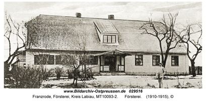 Franzrode Kr. Labiau, Försterei, Kreis Labiau 