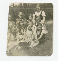 Taulensee, Kreis Osterode Taulensee, BDM-Gruppe unter der Leitung von Frida Pfeiffer 