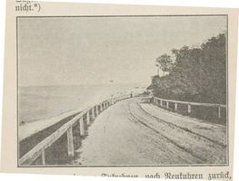 Tykrehnen, Kreis Samland Tykrehnen, Weg von Tykrehnen nach Neukuhren 