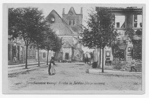 Soldau, Kreis Neidenburg Soldau, Die zerstörte Kirche, II Erster Weltkrieg