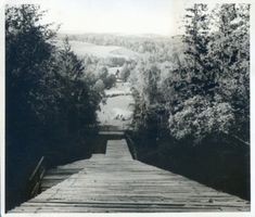  Galtgarben, Blick von der Sprungschanze 