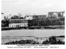 Gerdauen, Stadt und Bahnstation, Kreis Gerdauen 