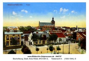 Bischofsburg, Stadt, Kreis Rößel 