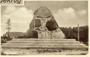 Großheidekrug, Kreis Samland Groß Heydekrug, Kriegerdenkmal 