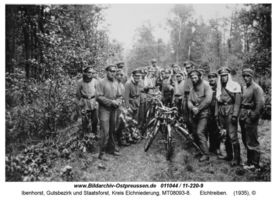 Ibenhorst, Gutsbezirk und Staatsforst, Kreis Elchniederung 