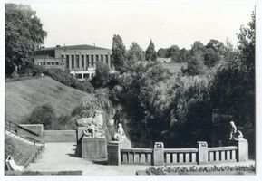 Königsberg (Pr.), Stadtkreis Königsberg Königsberg (Pr.), Wallpromenade am Schlageterhaus III Königsberg, Ostmesse