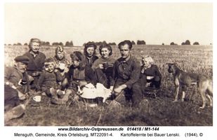 Mensguth, Gemeinde, Kreis Ortelsburg 