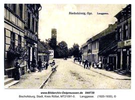 Bischofsburg, Stadt, Kreis Rößel 