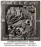 Königsberg (Pr.), Stadtkreis Königsberg Vogelgasse 8