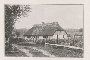 Rauschen Kr. Samland, Kreis Samland Rauschen Kr. Samland, Ein Alt-Rauschener Weberhaus in Kleinteich 