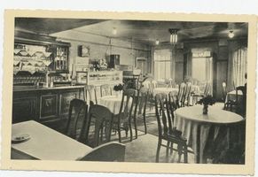 Arys, Kreis Johannisburg Arys, Hotel und Cafe Hohenzollern 