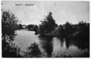 Ragnit, Kreis Tilsit-Ragnit Ragnit, Mühlenteich II 