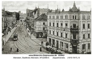 Allenstein, Stadtkreis Allenstein Zeppelinstraße