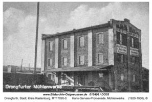 Drengfurth, Stadt, Kreis Rastenburg Hans-Gervais-Promenade