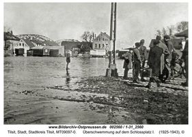 Tilsit, Stadt, Stadtkreis Tilsit Schloßplatz