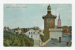 Elbing, Stadt, Stadtkreis Elbing Elbing, Blick auf das Alte Markttor 