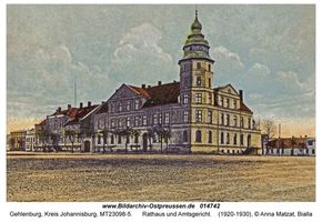 Gehlenburg, Kreis Johannisburg  