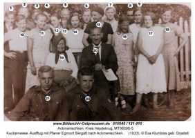 Ackmenischken, Kreis Heydekrug 