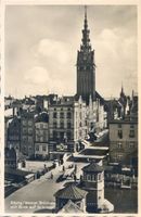 Elbing, Stadt, Stadtkreis Elbing Brückstraße Elbing, Brückstraße, Blick auf St. Nikolai Elbing, Straßen und Plätze