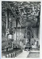 Insterburg, Stadt, Stadtkreis Insterburg Alter Markt Insterburg, Lutherkirche - Blick zum Altar I Инстербург, церковь Лютера — вид на алтарь, I