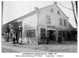 Barten Kr. Rastenburg, Kreis Rastenburg Hauptstraße (fr. Rastenburger Straße)