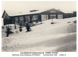 Steinhöhe, Kreis Ortelsburg 