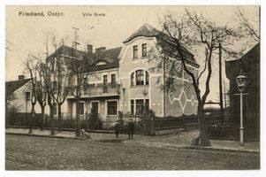 Friedland (Ostpr.), Kreis Bartenstein Friedland (Ostpr.), Villa Grete Фридланд (Вост. Пруссия), вилла «Грете»