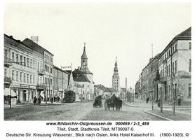 Tilsit, Stadt, Stadtkreis Tilsit Deutsche Straße