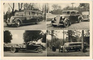 Ortelsburg, Stadt, Kreis Ortelsburg Kaiserstraße 16 Ortelsburg, Kaiserstraße, Autovermietung und Spedition E. Kositzki Ортельсбург, Кайзерштрассе, прокат автомобилей и транспортная контора Э. Козицки