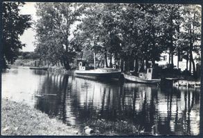 Angerburg Kr. Angerburg, Stadt, Kreis Angerburg Angerburg, Hafen am Kanal Angerburg, Angerapp und Mühlenkanal