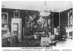 Dönhofstädt, Gut und Schloß, Kreis Rastenburg 