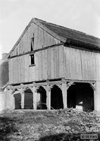 Blumenau Kr. Preußisch Holland, Kreis Preußisch Holland Blumenau Kr. Preußisch Holland, Vorlaubenhaus 
