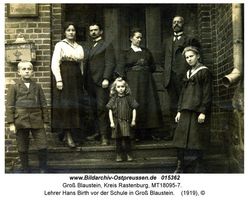 Groß Blaustein, Kreis Rastenburg 