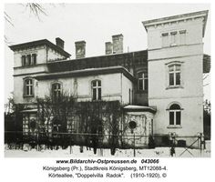 Königsberg (Pr.), Stadtkreis Königsberg Körteallee (fr. Königinallee) 25  Königsberg, Stadtteil Amalienau
