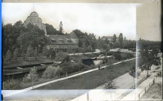 Lötzen, Stadt, Kreis Lötzen Lötzen, Schloß und Kanal IV - 2 Lötzen, Schloß