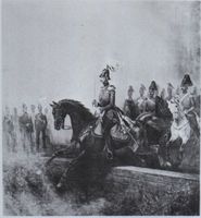 Tilsit, Stadt, Stadtkreis Tilsit Tilsit, Parade des 1.Dragoner-Regiments 2.8. 1851 